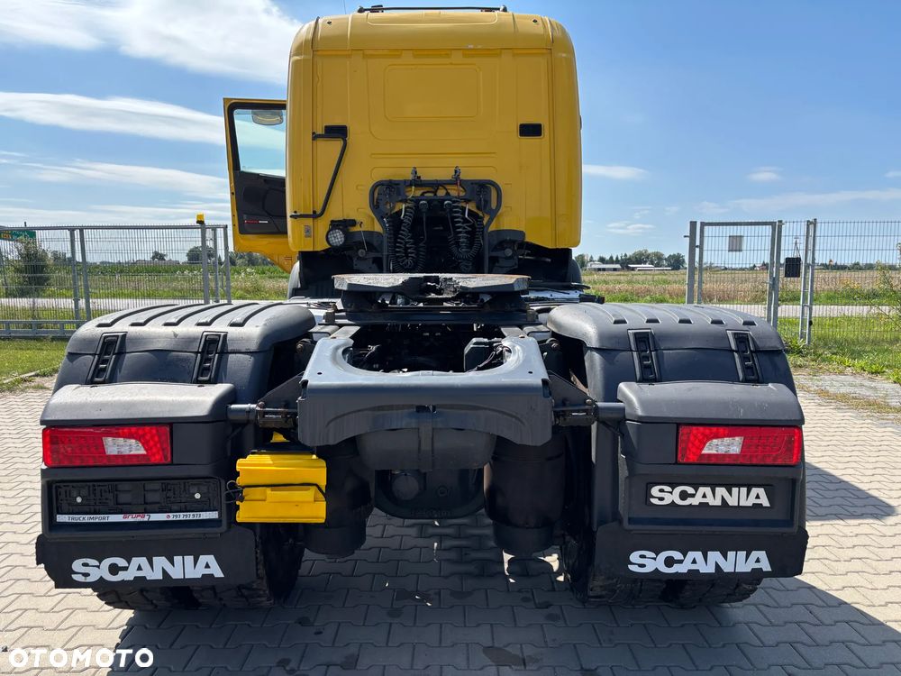 Scania Scania G490  4x4 stały napęd na wał, EURO 6, skrzynia redukcyjna , biegi terenowe , hydraulika do wywrotu, z Niemiec (G410 , G450) - 15