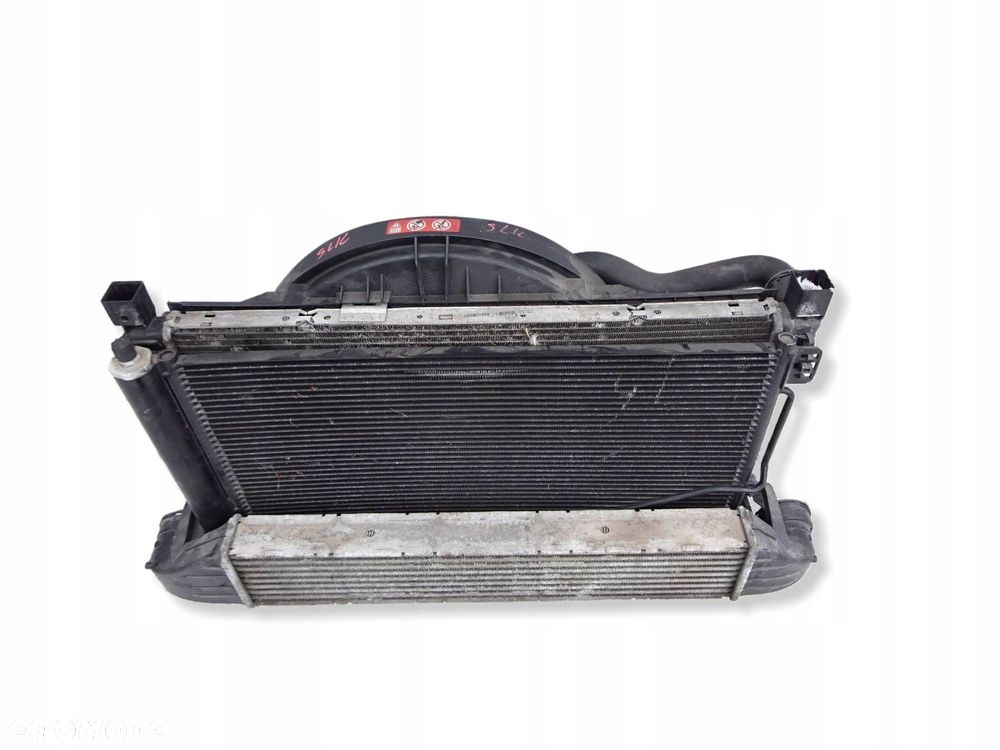 chłodnica kpl. mercedes slk amg r171 1.8 kompresor automat a2035000493 - 2