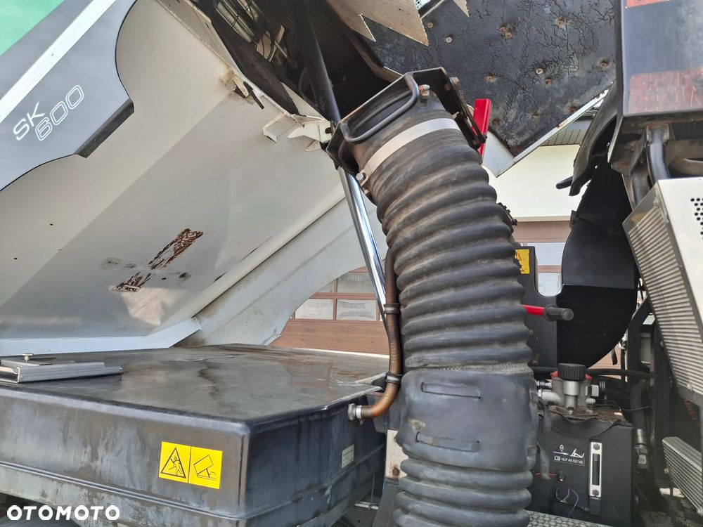 Mercedes-Benz Atego 1523 Zamiatarka Schmidt SK600 Karcher Euro 6 PM10 Listwa Wysokiego Ciśnienia 2 Silniki Szczotki L/R Rura Do Liści 2016r - 23