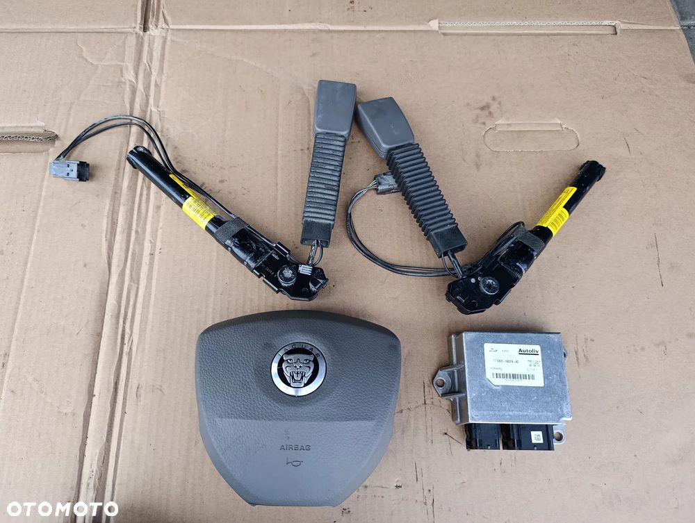 JAGUAR XF x250 AIRBAG SENSOR NAPINACZE EUROPA KOMPLET - 1