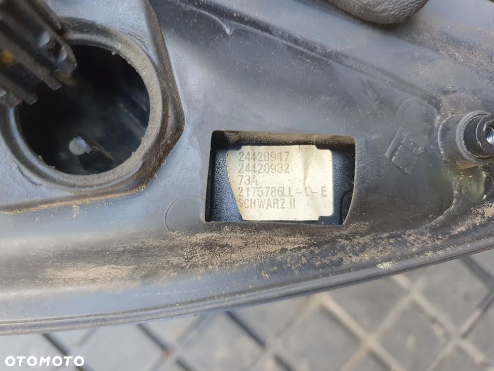 LUSTERKO LEWE 5 PIN OPEL CORSA C  EUROPA CZARNY LAKIER CZARNE  24420917 - 4