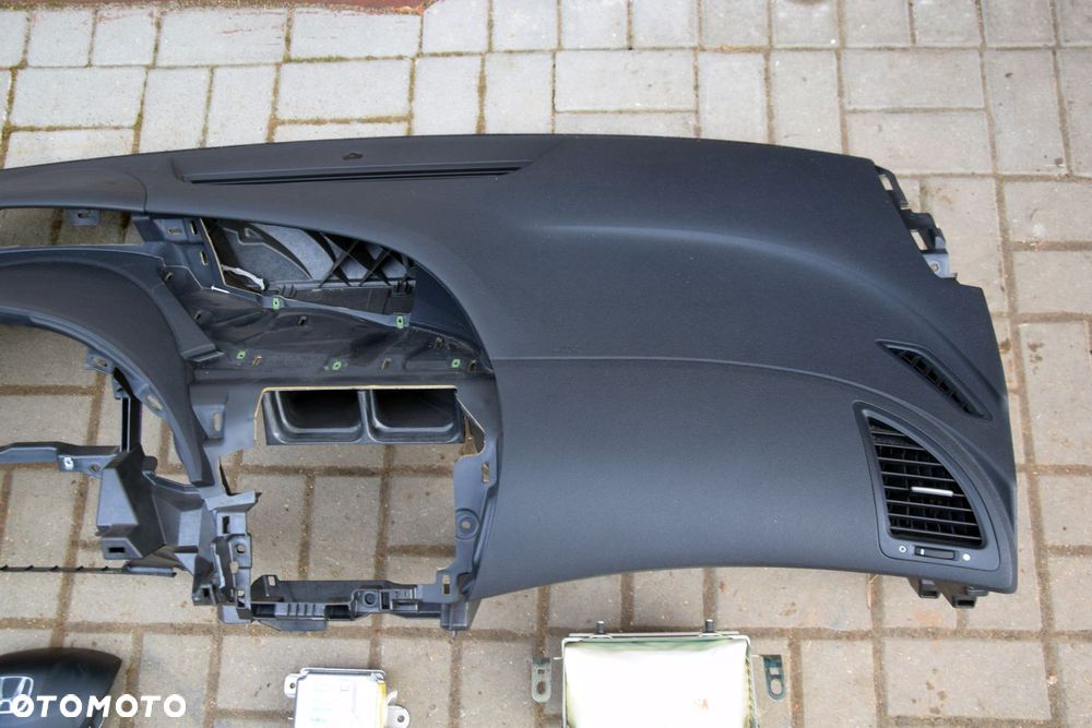 Honda Civic VIII UFO 06-11 Deska rozdzielcza konsola + poduszki airbag ORYGINAŁ EUROPA - 3