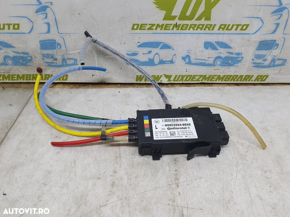 Unitate modul de control scaun A1669001811 Mercedes-Benz ML W166 [201 - 2