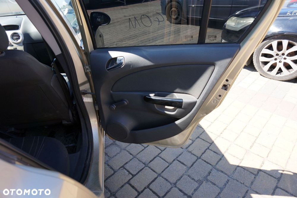 DRZWI TYLNE PRAWE CORSA D IV 5D HB Z40M  ZŁOTY OPEL 2006-2011 - 9