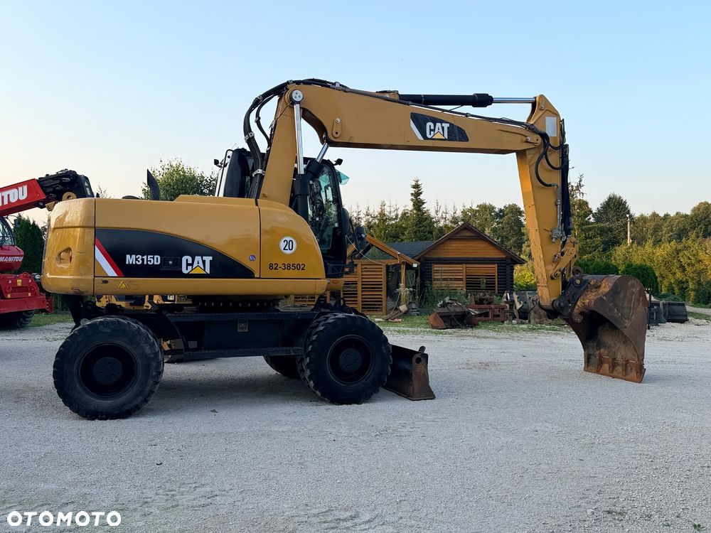 Caterpillar Minikoparka Cat 302.7 3xłyżki Skarpowa hydrL\P dodatkowe linie hydrauliczne szybkozłącze Gąsienice jak Nowe WIDŁY WIERTNICA za dopłatą - 2