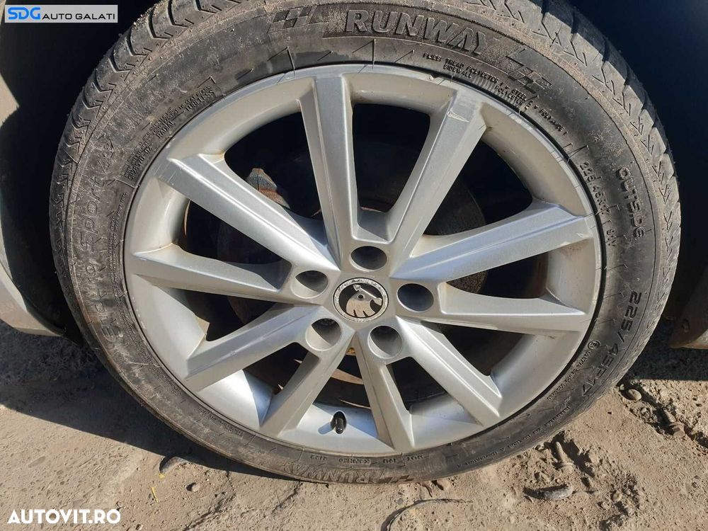 Set 4 Jante Roti Aliaj 5x112 225 45 17 R17 Volkswagen Golf 6 2008 - 2014 [0325] - 3