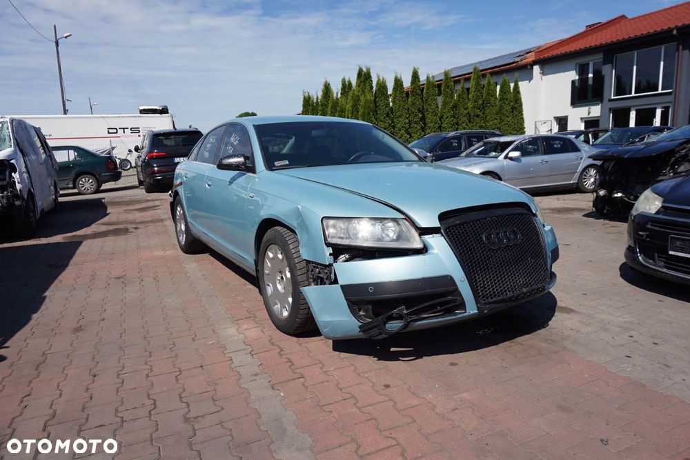 AUDI A6 C6 SEDAN 2004 LY5R 3.0 TDI BMK 225KM GZW NIEBIESKI na części - 7