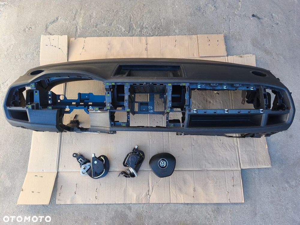 DESKA ROZDZIELCZA KONSOLA AIRBAG VOLKSWAGEN TRANSPORTER T6 - 1