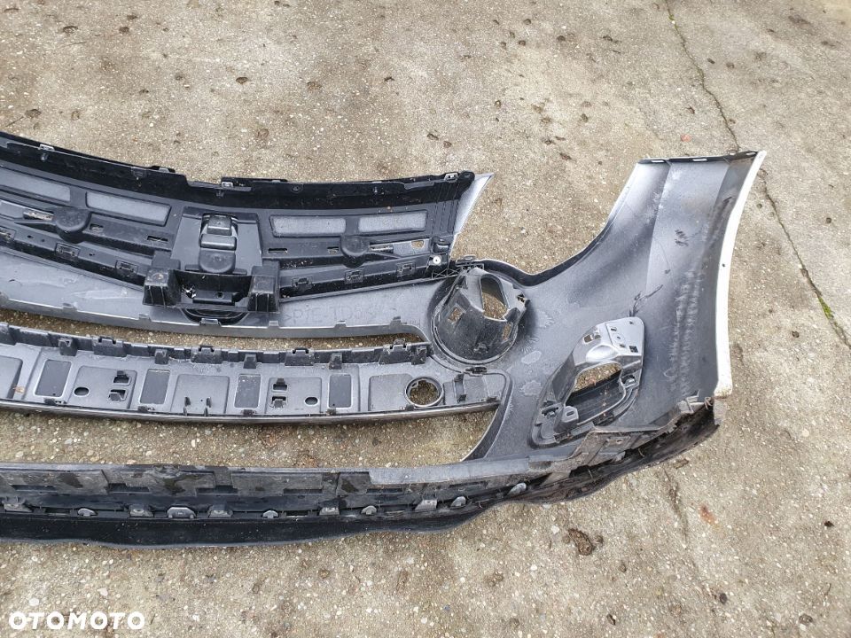 Renault Twingo II 2 lifting 12- zderzak przedni wzmocnienie osłona pod chłodnice - 4