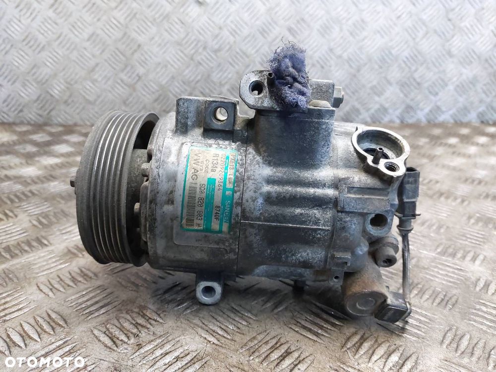 SPRĘŻARKA KOMPRESOR KLIMATYZACJI SEAT IBIZA III 1.4 TDI 6Q0820803H - 1