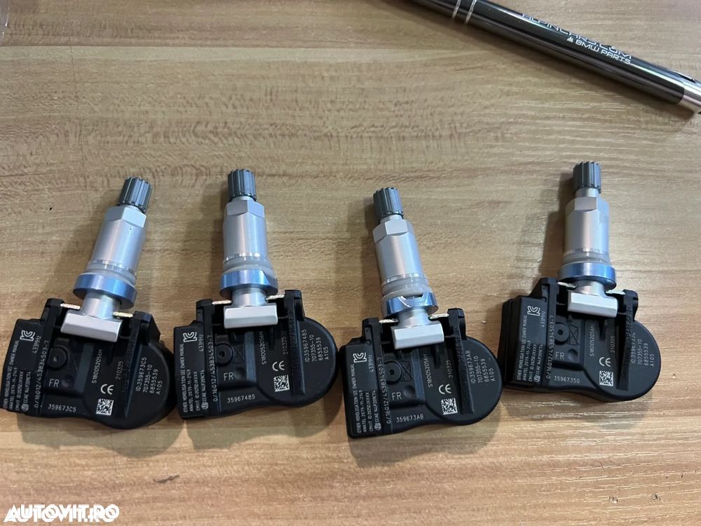 senzori presiune roti BMW.Audi.Mercedes benz. porsche.necesita codare 25 ron bucata 100 ron 4 bucati comanda se face doar pe whasup, cititi anuntul - 1