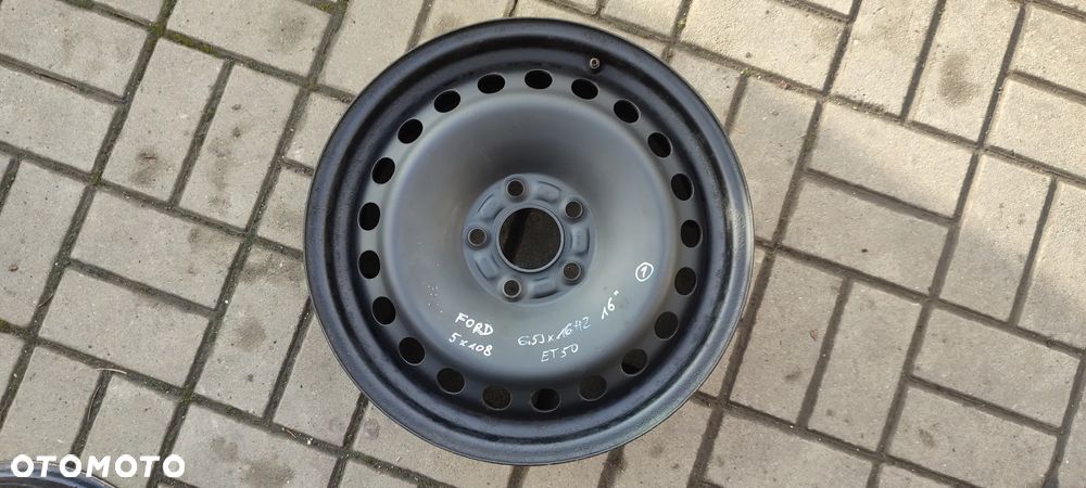 FELGI STALOWE 5x108 6,5x16 CALI ET50 FORD VOLVO 4 SZTUKI KOMPLET - 2