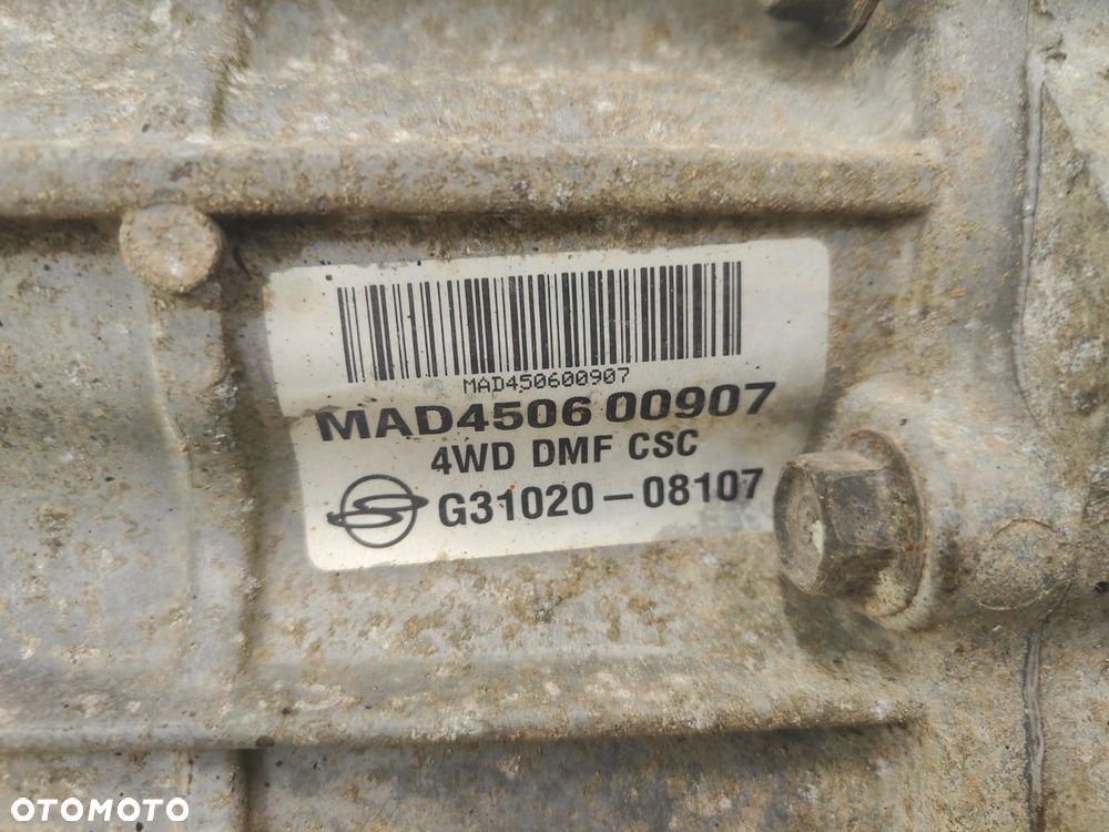 ssang yong rexton 2.7d g31020-08107 mad450600907 skrzynia biegÓw manualna - 4