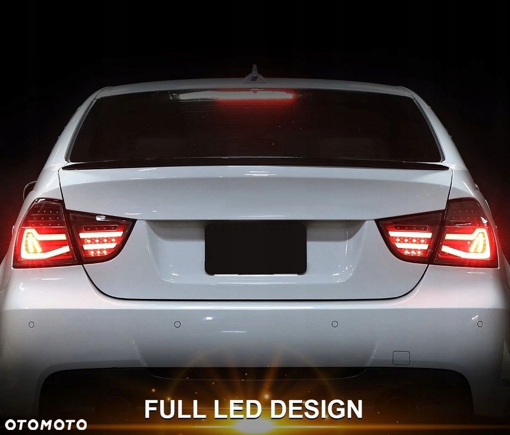 Lampy tyl ne kpl Led Bar Neon DTS Smoke Bmw 3 e90 sedan Lift Lci FL 08-12 - 9