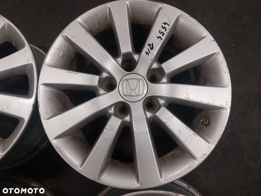 FELGI ALUMINIOWE KOMPLET 4SZT 5X114,3 6,5Jx16 ET45 FI64,1 HONDA - 4