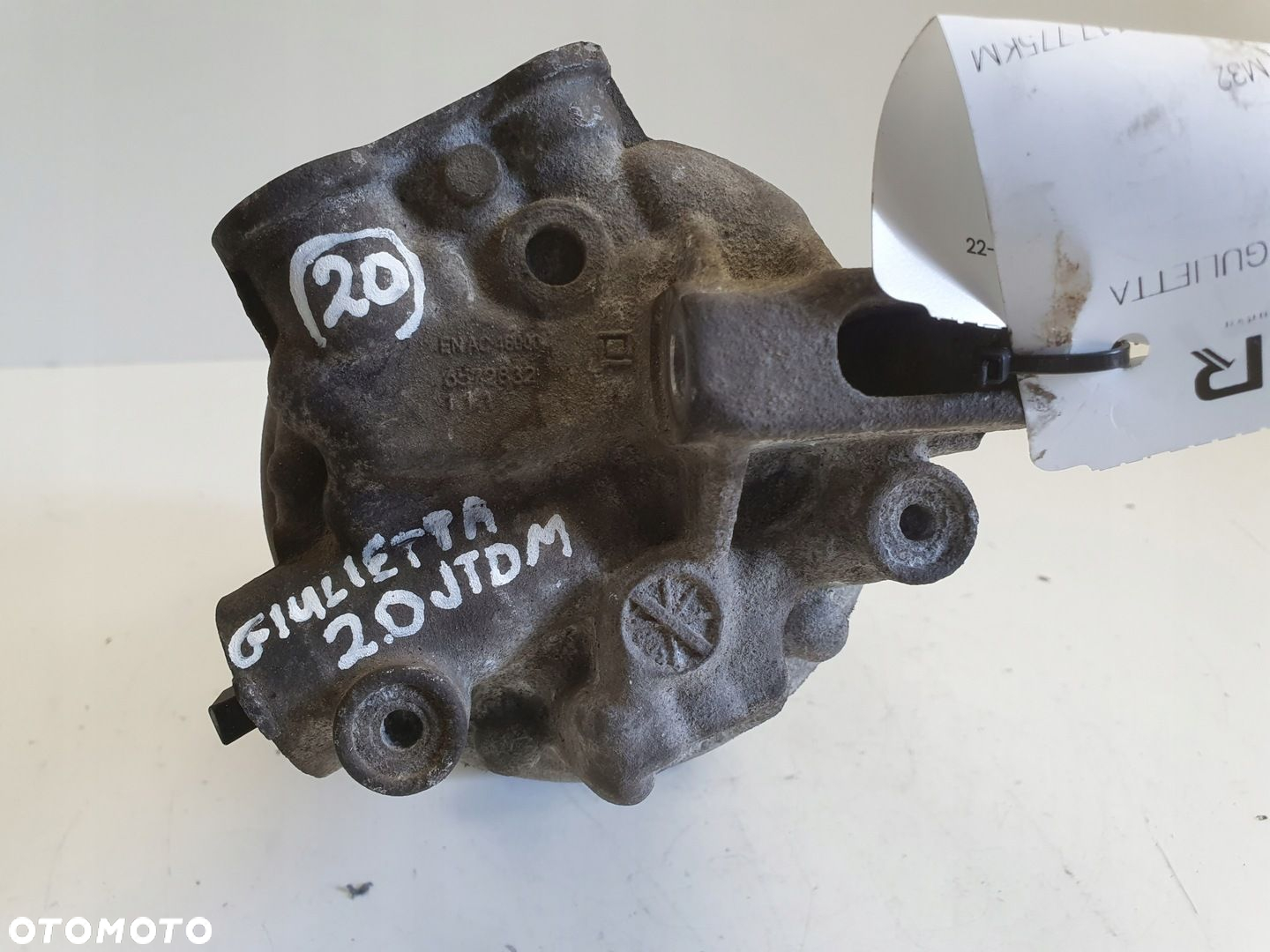Alfa Romeo Giulietta 2.0 JTDM SPRĘŻARKA KLIMATYZACJI pompa 50509535 - 7