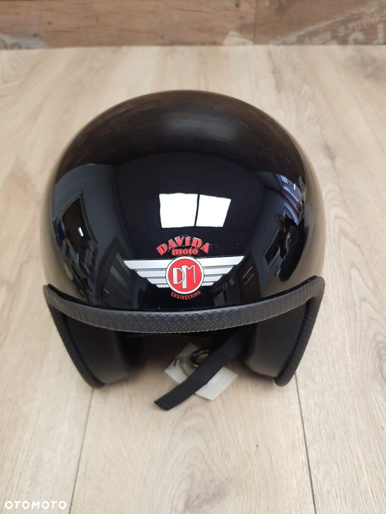 Oryginalny oldskulowy kask motocyklowy Davida Speedster M Oldschool - 5
