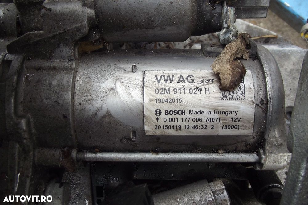 Electromotor VW Polo 6R motor 1.0 VW Up Skoda CityGo Rapid Ibiza 5 Mii - 1