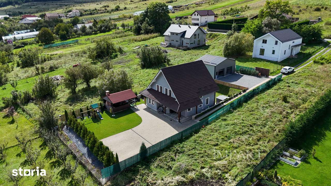 Vilă unică cu teren generos și vedere superbă în Sălicea! - Imagine principală: 3/20