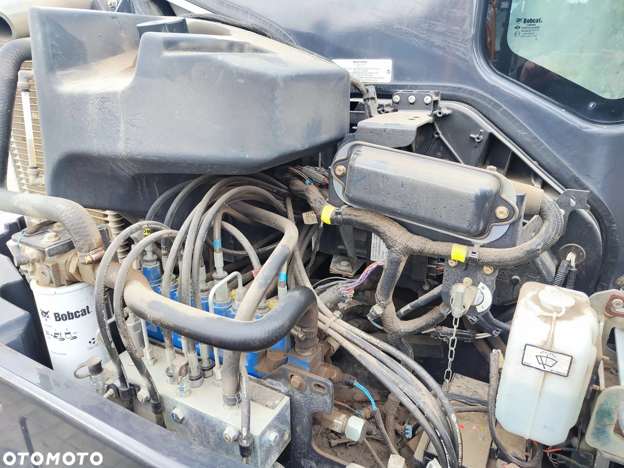Bobcat Minikoparka gąsienicowa Bobcat E45 2019r JCB CAT KUBOTA - 10