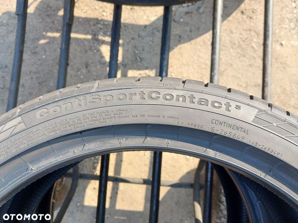 Opony letnie 215.40.18 Continental 2023 rok jak nowe TOP-CAR - 5