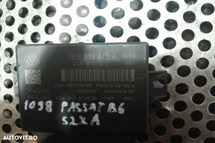 Modul senzori parcare 3C8919475A 3C8919475A Volkswagen VW Passat B6 [ - 2