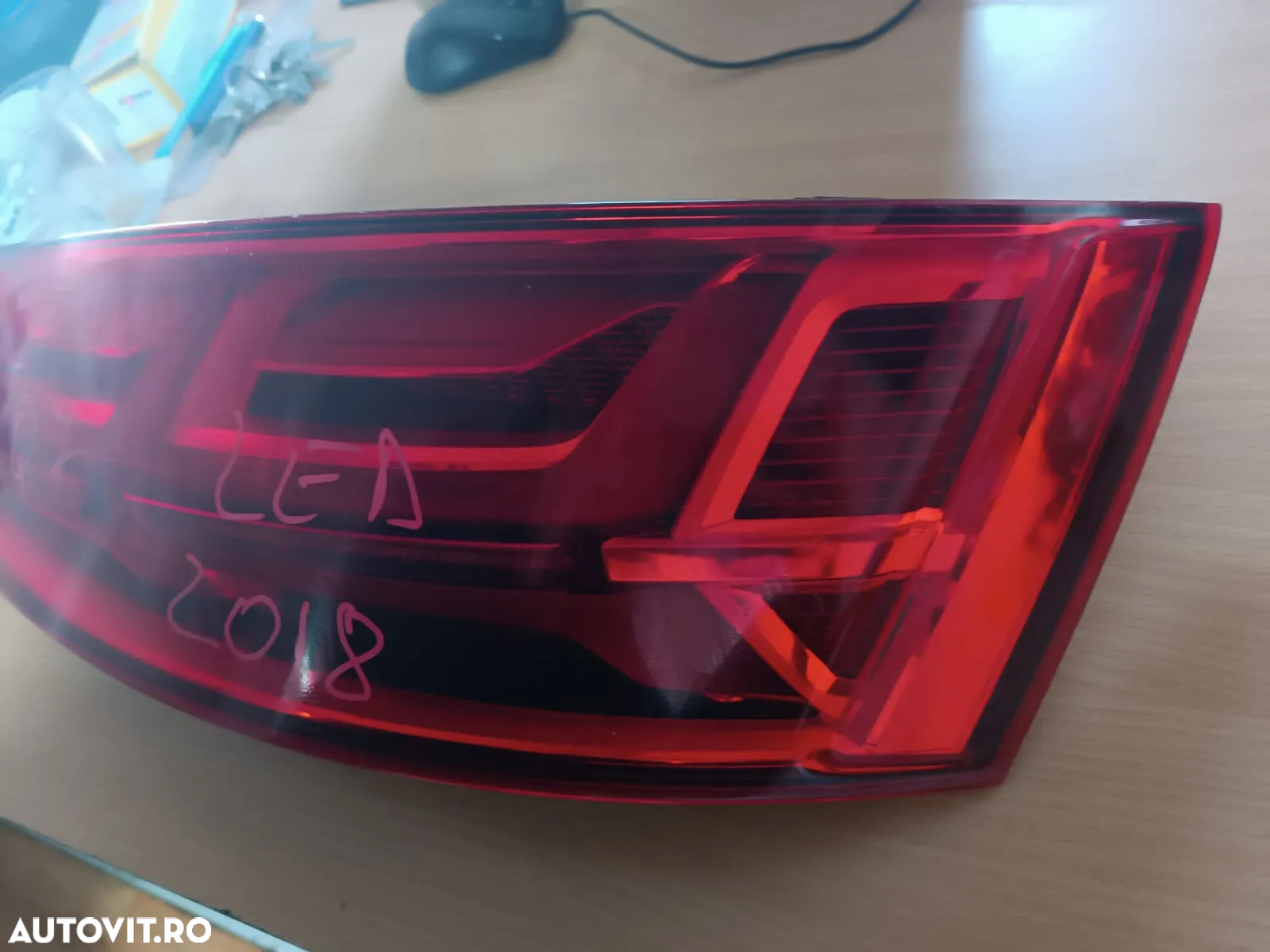 Lampă spate cu LED Audi Q7 2017-2019, partea dreaptă, dreapta, OEM - 2