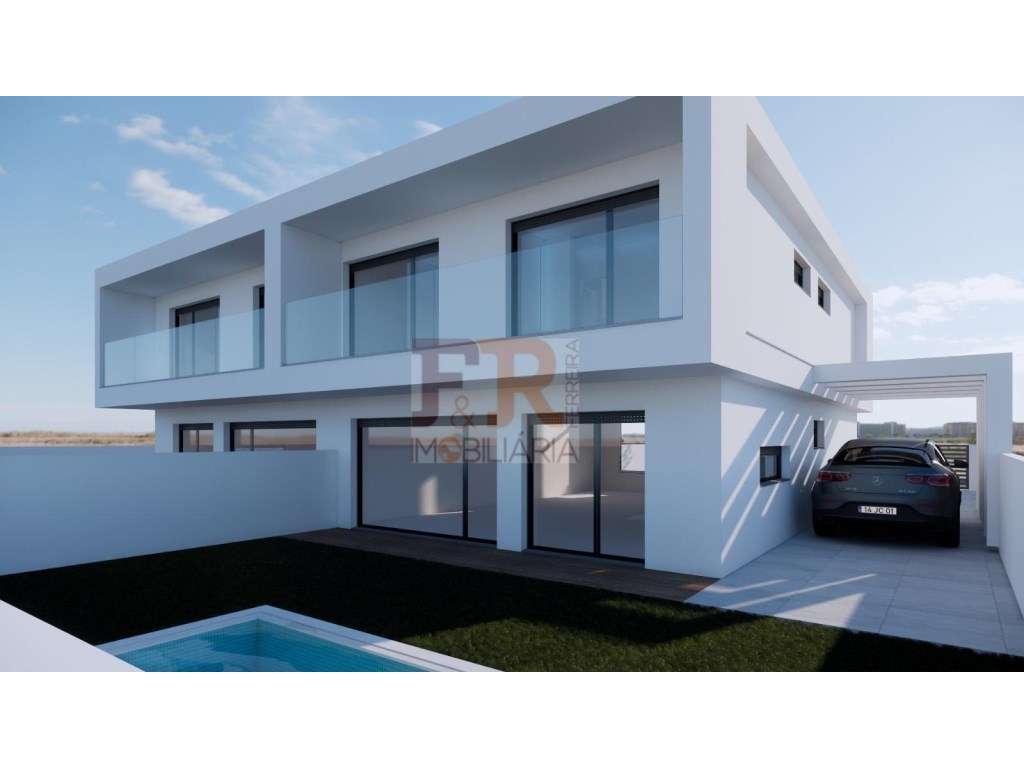 Moradia Geminada Duplex T4 com Piscina Fernão Ferro - Grande imagem: 3/11