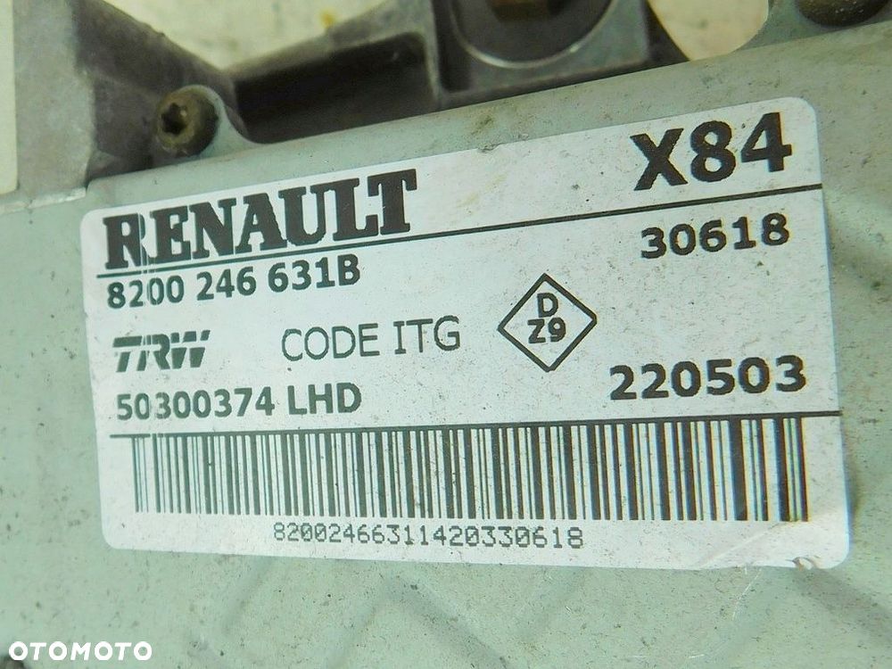 RENAULT MEGANE II 1.6b WSPOMAGANIE ELEKTRYCZNE KIEROWNICY KOLUMNA - 7