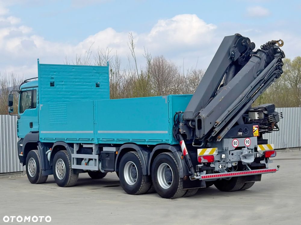 MAN TGA 41.440 * Skrzynia 1,80 m + HIAB 288 E - 7 HIDUO + PILOT / 8x4 - 6