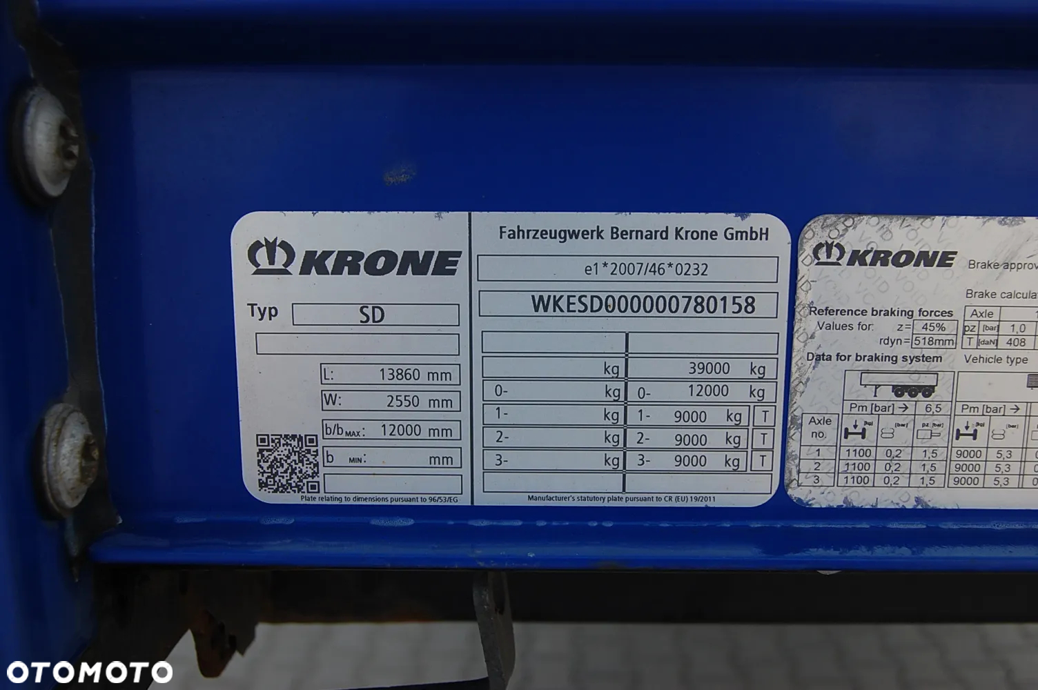 Krone Naczepy kurtynowe SDP 27 eLB - 28