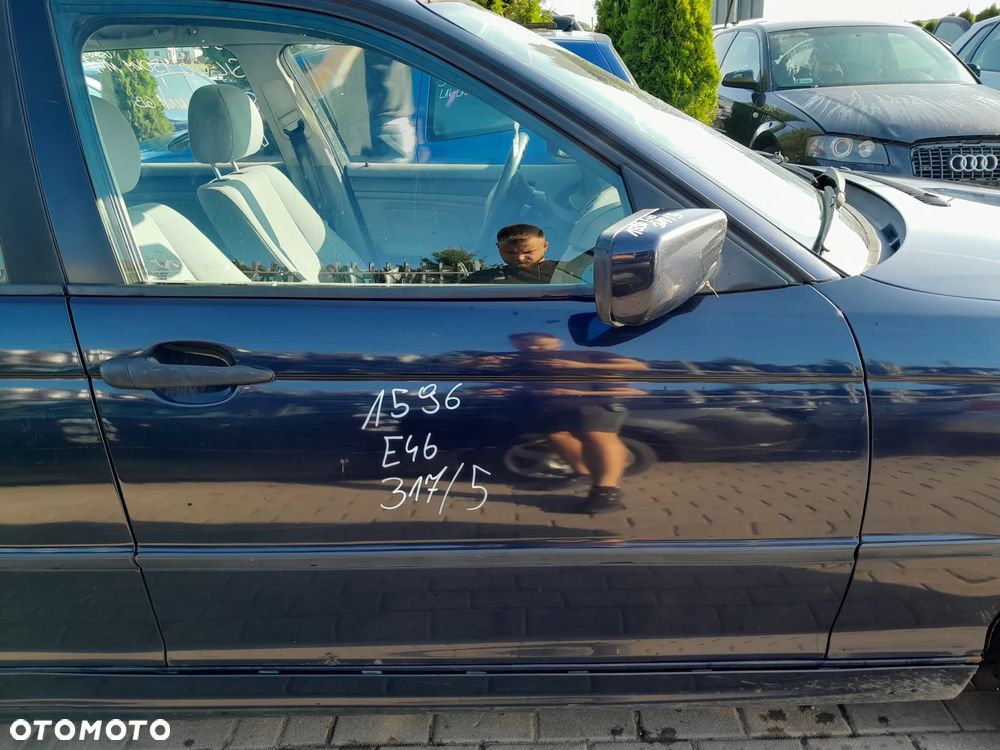 BMW E46 DRZWI PRAWE PRZEDNIE PRAWY PRZÓD KOLOR: 317/5 - 1