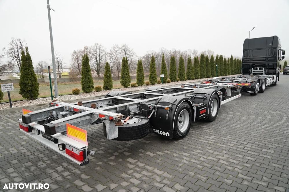 DAF XF 480 / BDF / 6X2 / CUPLAJ TANDEM / SSC / I-PARK COOL / PUNTE RIDICATĂ / WECON / - - 5