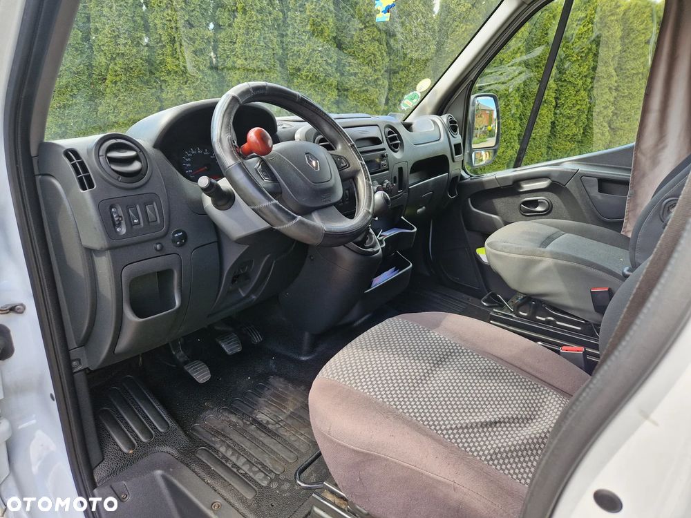 Renault MASTER 2.3 TWIN-CAB (łóżko z tyłu)/PLANDEKA-FIRANKA+8 EP+SALON POLSKA/PIERWSZY WŁAŚCICIEL+GOTOWY DO PRACY+okazja ORGINAŁ - 6