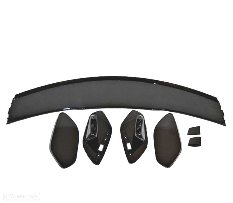 AILERON TRASEIRO MERCEDES CLASSE A W176 12-18 LOOK A45 AMG ABS - 3