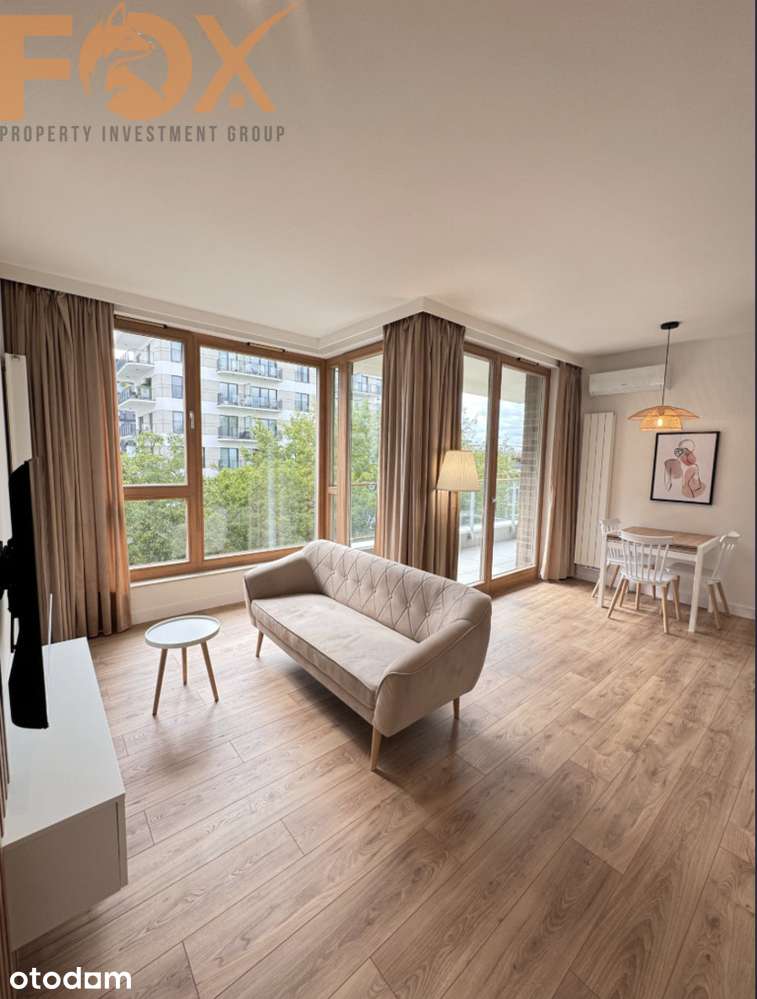 Modern 2 rooms apart.Domaniewska Street/Mokotów-AC
