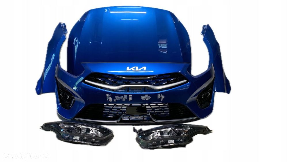 KIA CEED III GT GT-LINE ZDERZAK PRZÓD MASKA BŁOTNIK LAMPA FULL B3L B3 21-24 - 1