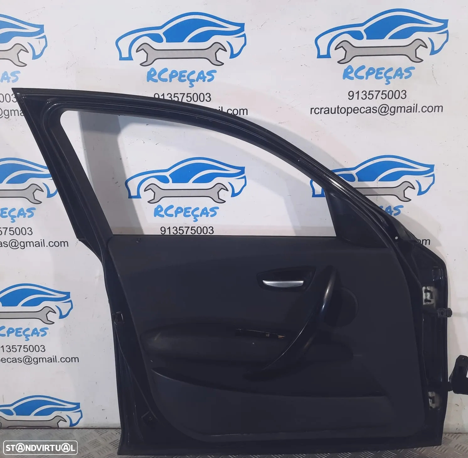 PORTA FRENTE FRONTAL ESQUERDA BMW SERIE 1 E87 41517191011 QUARTELA FECHO ELEVADOR MOTOR PUXADOR VIDRO RETROVISOR RETROVISORES - 5