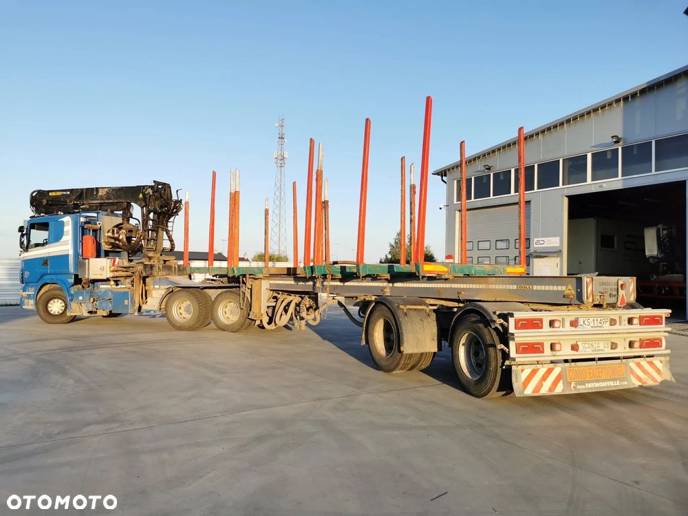 Scania R620, 6x4, do drewna, dłużycy, kłody, Epsilon S260L87 - 8