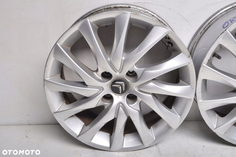 CITROEN  FELGI ALUMINIOWE R17" 6.5J 4X108 ET26 9655832480 - 11