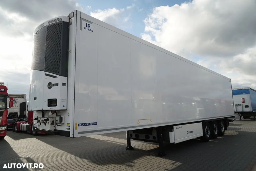 Krone REFRIGERAT KRONE / THERMO KING SLX 400 / STOC DUBLU / COȘ PENTRU PALEȚI - 4
