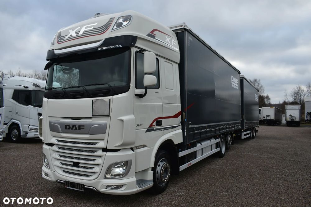 DAF XF 480 FT // 7.7+7.7 // TANDEM // WECON // SAF // XENON // KLIMA POSTOJOWA // RETARDER // SALON POLSKA // JAK NOWY !! // - 3