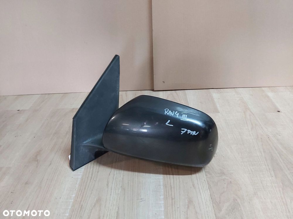 Toyota Rav4 III lusterko lewe 7 pin obudowa lewa - 1
