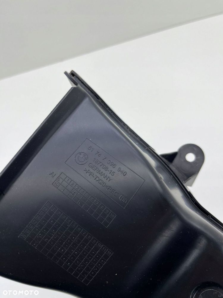 BMW F30 LCI KANAŁ POWIETRZA HAMULCA PRAWY 7396940 - 6