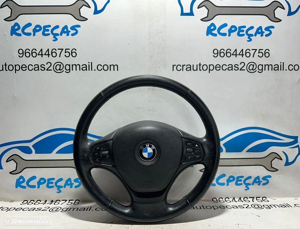 .Volante Multifunções Comandos Original BMW Serie 1 3 Pele 62558003E