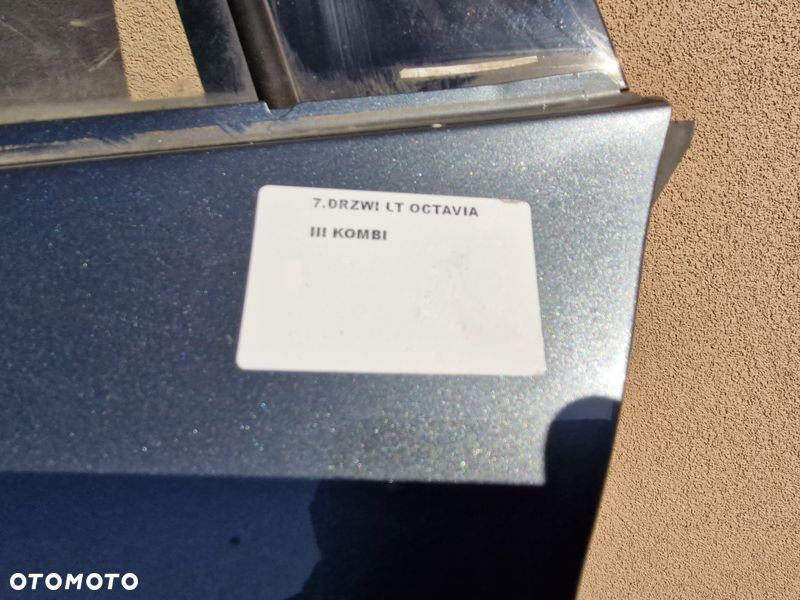 skoda octavia iii 3 kombi drzwi lewy tył tylne lewe - 3