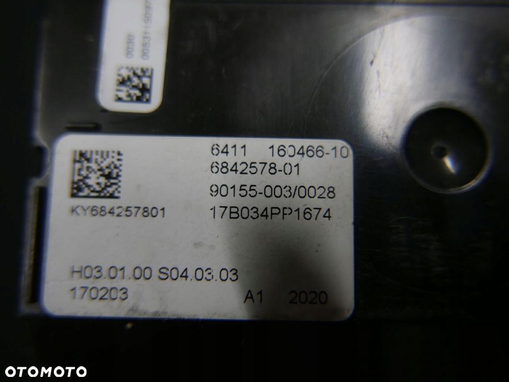 bmw g11 g30 moduł sterownik klimatyzacji 6842578 - 2
