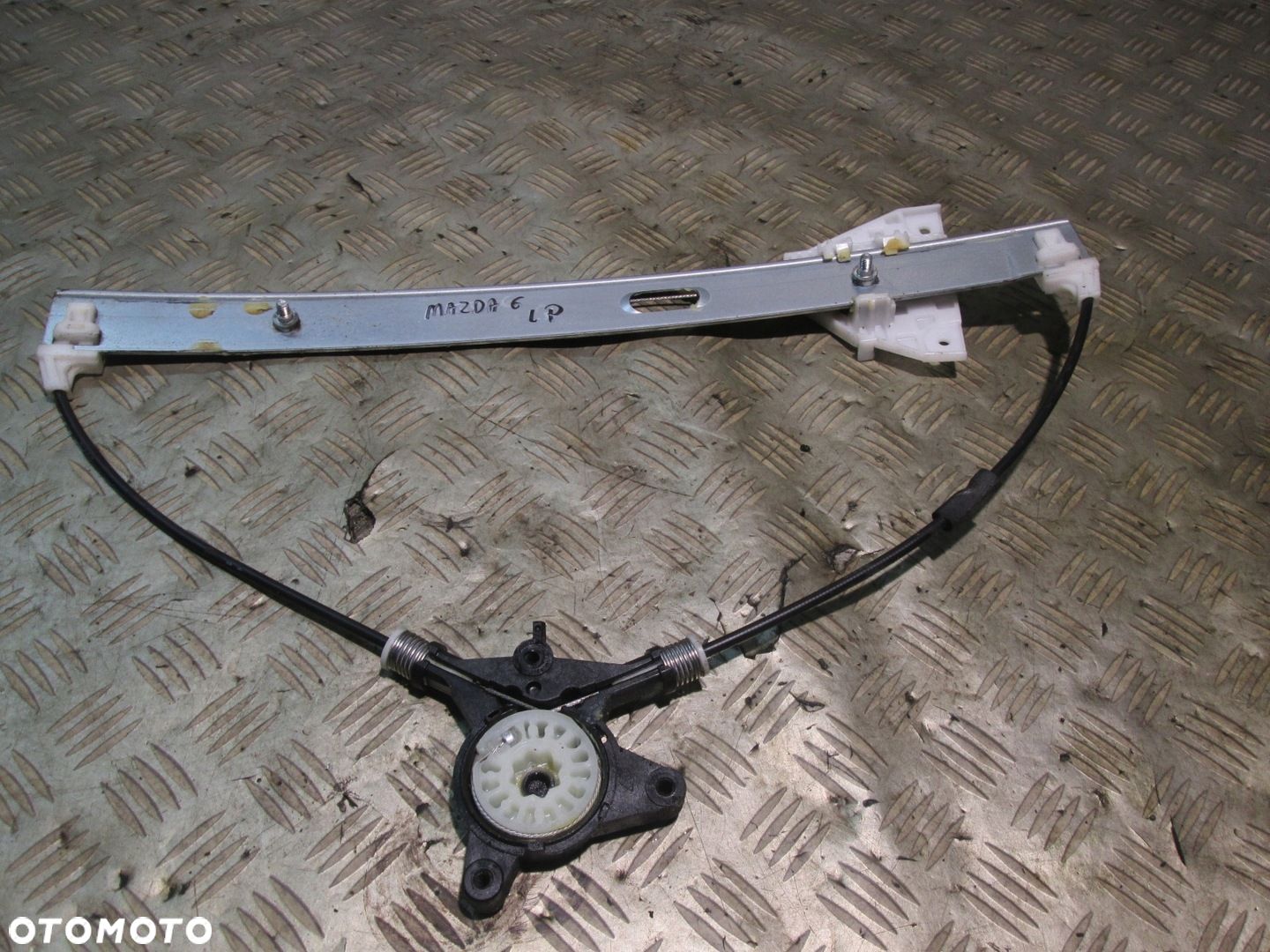 PODNOŚNIK MECHANIZM SZYBY LEWY PRZÓD MAZDA 6 GG GY - 1