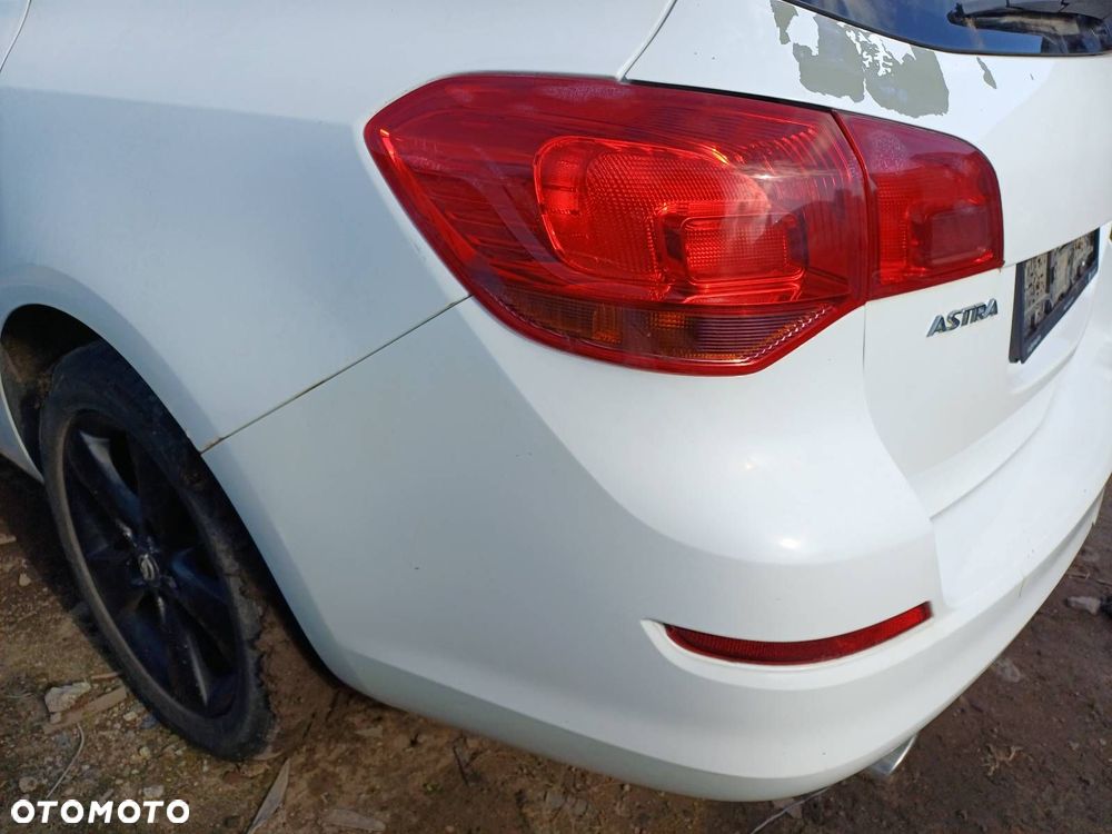 KOMPLETNY TYŁ ZDERZAK KLAPA BAGARZNIKA OPEL ASTRA J Y40R - 6