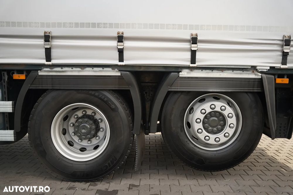 Mercedes-Benz ACTROS 2551 / 6X2 CORTINĂ / RIDICATIVĂ / PUNTE RIDICATIVĂ / DIRECȚIE / PODEA REZISTENTĂ - 24